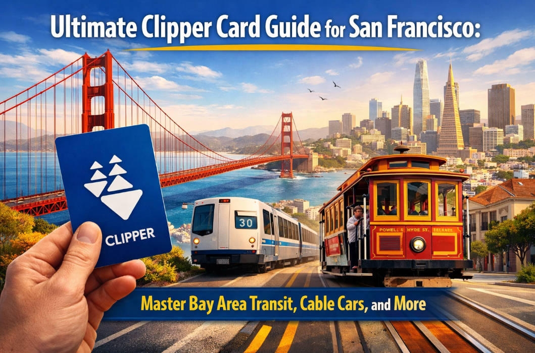 San Francisco Clipper Card Guide 2026: How to Use One Card for BART, Muni, Cable Cars & Bay Area Transit