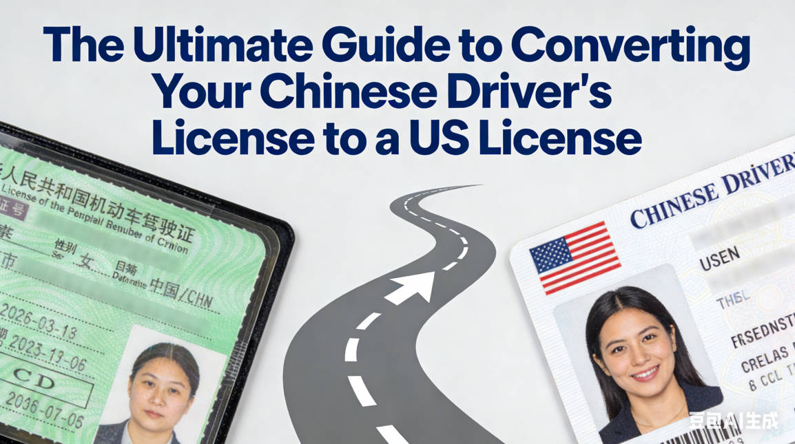 The Ultimate Guide to Converting Your Chinese Driver's License to a US License (2026 Edition)