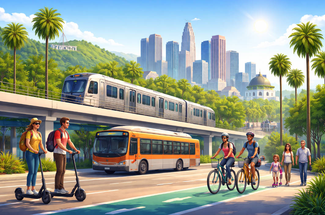 The Ultimate 2026 Los Angeles Car-Free Travel Guide: Metro, Buses, Bikes & More