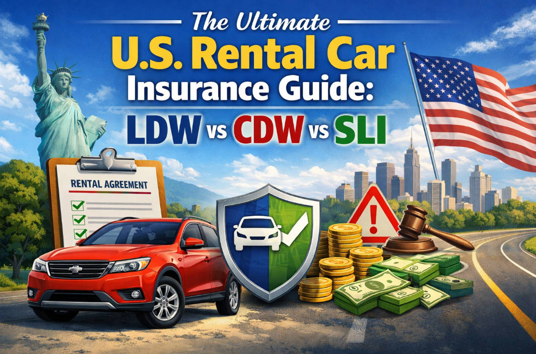 The Ultimate 2026 U.S. Rental Car Insurance Guide: LDW, CDW, SLI Explained & How to Save Money