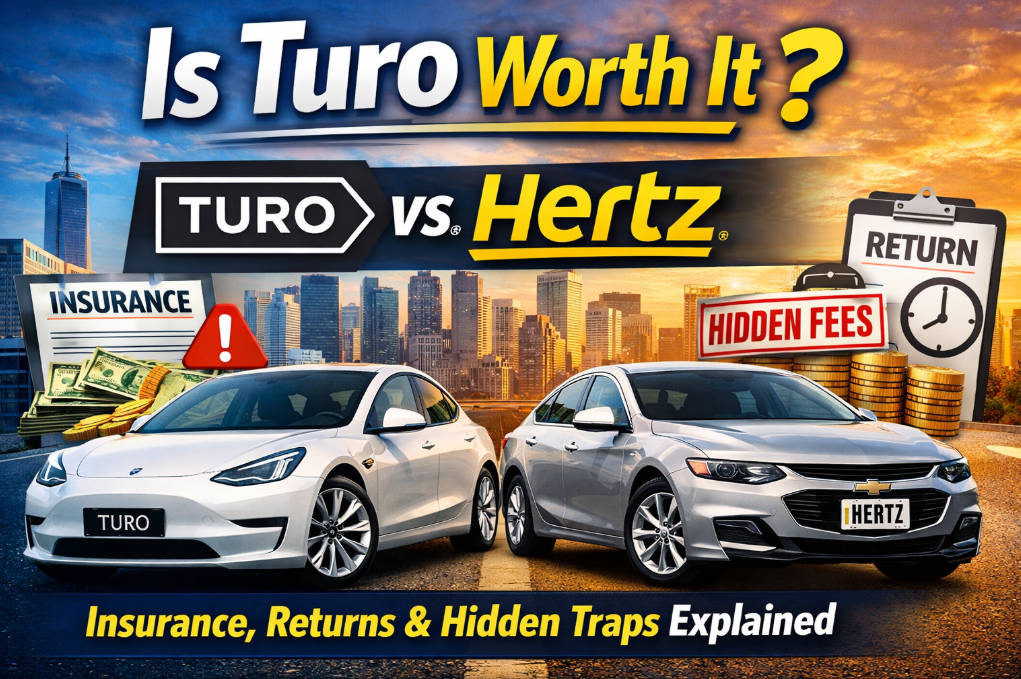 Is Turo Worth It in 2026? Turo vs Hertz Compared: Insurance, Returns & Hidden Traps Explained