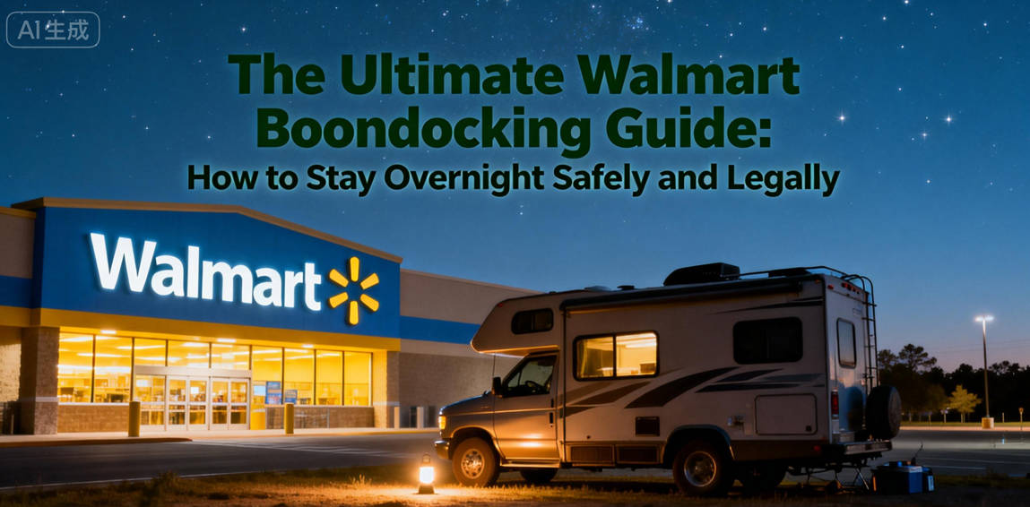 The Ultimate Walmart Boondocking Guide 2026: How to Stay Overnight Safely and Legally