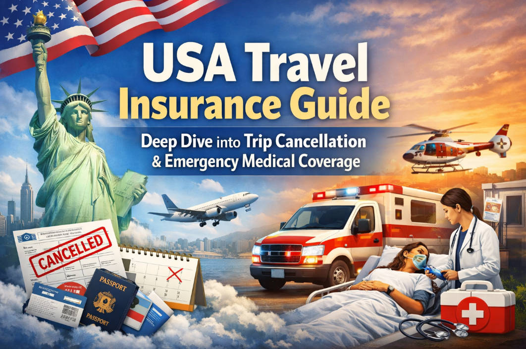 USA Travel Insurance Guide 2026: Deep Dive into Trip Cancellation & Emergency Medical Coverage
