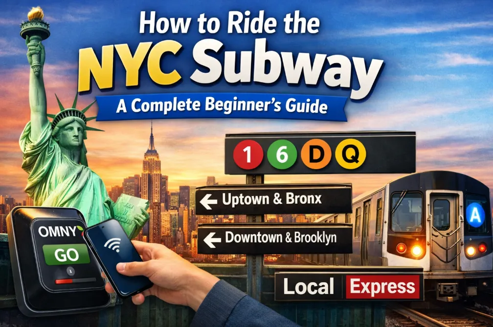 How to Ride the NYC Subway: A Complete Beginner’s Guide (OMNY, Lines, Stations & Signs)