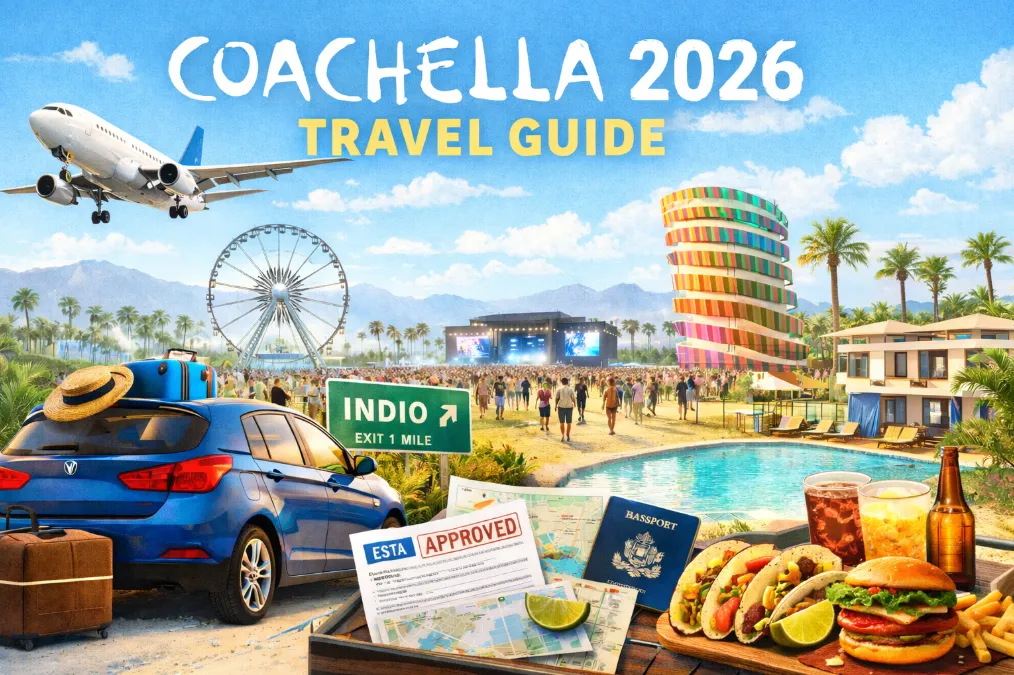 Coachella 2026 Travel Guide: Transportation, Accommodation, Food & Ticket Tips