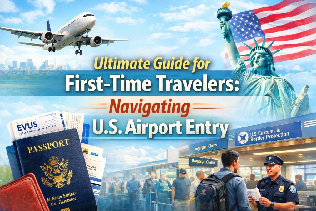 First Time Entering the U.S. by Air: A Step-by-Step Immigration & Customs Guide