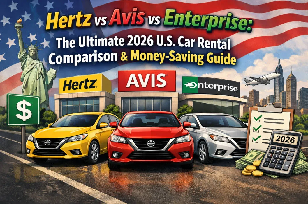 Hertz vs Avis vs Enterprise: The Ultimate 2026 U.S. Car Rental Comparison & Money-Saving Guide