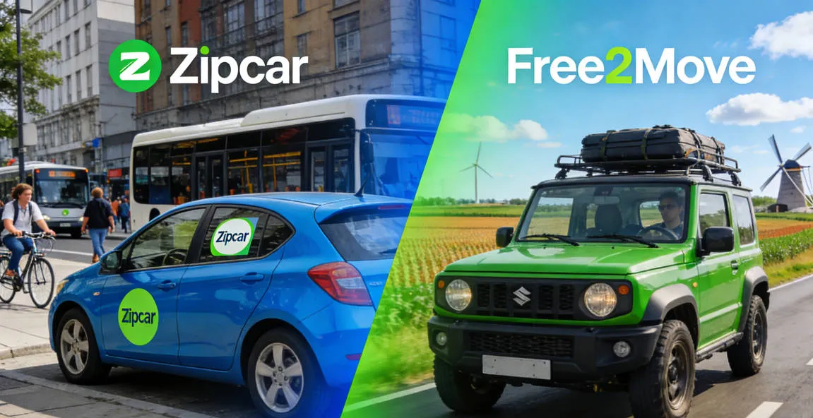 2026 Zipcar vs Free2Move: Ultimate U.S. Car-Sharing Comparison for City Commuting & Road Trips