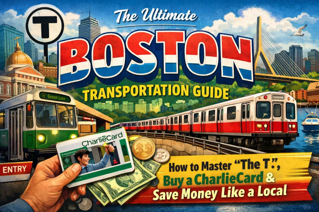 The Ultimate 2026 Boston Transportation Guide: How to Master “The T”, Buy a CharlieCard & Save Money Like a Local