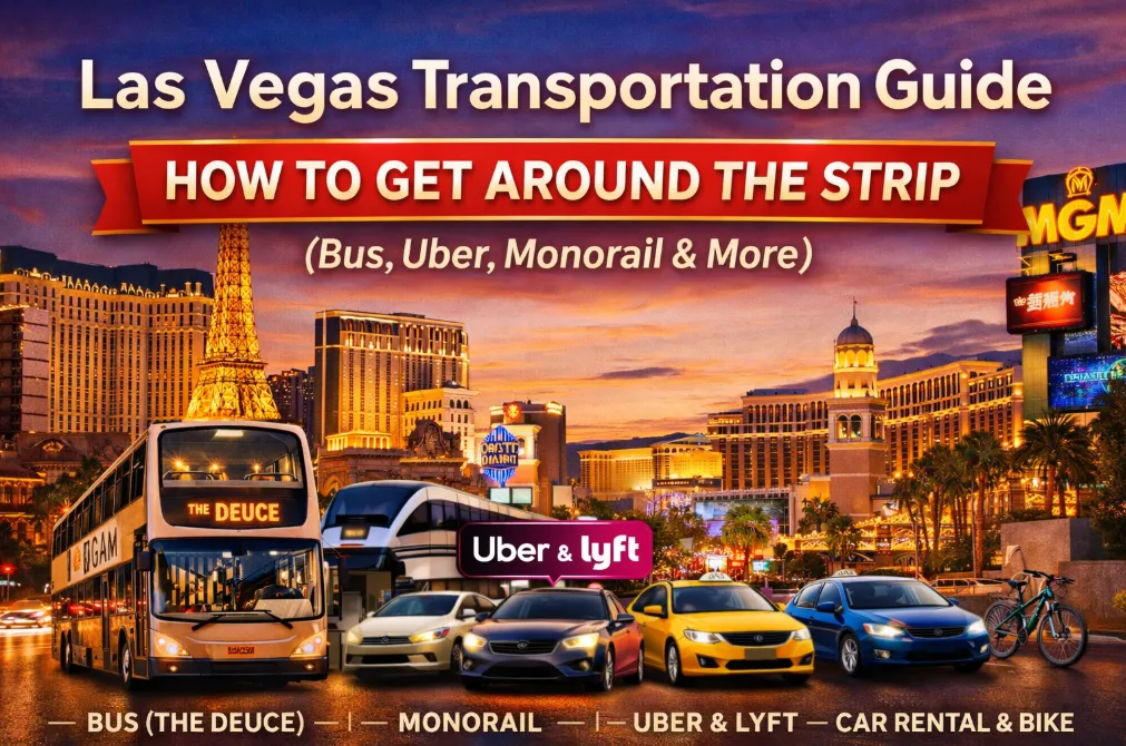 Las Vegas Transportation Guide: How to Get Around the Strip (Bus, Uber, Monorail & More)