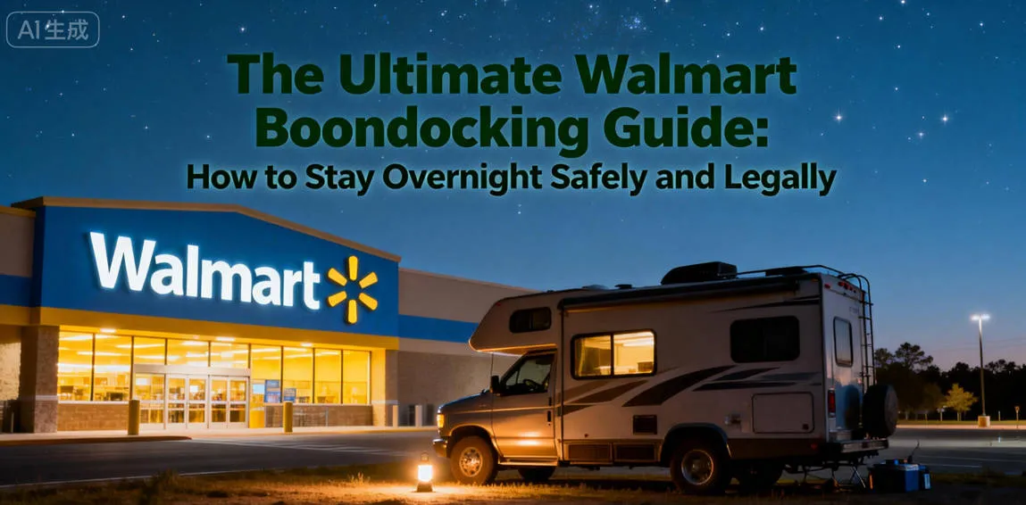 The Ultimate Walmart Boondocking Guide 2026: How to Stay Overnight Safely and Legally