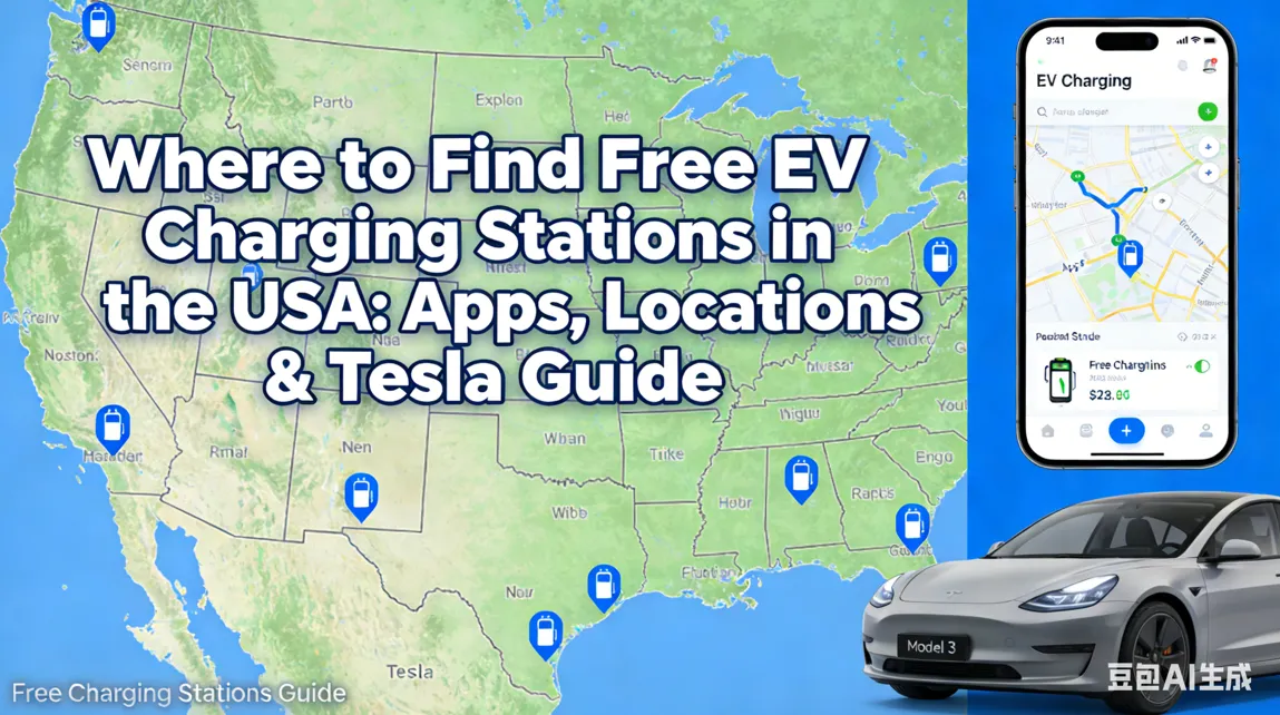 Where to Find Free EV Charging Stations in the USA: Apps, Locations & Tesla Guide