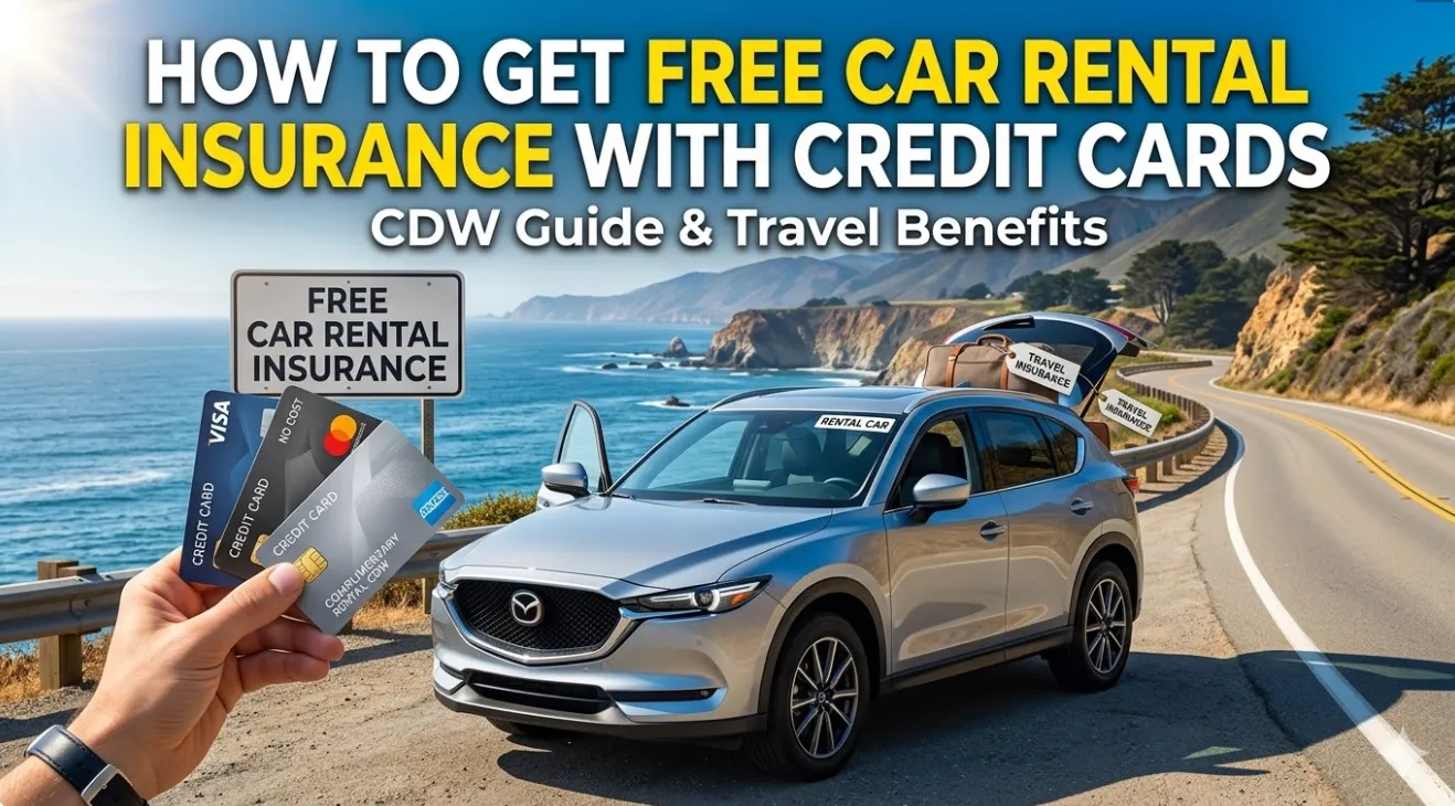 How to Get Free Car Rental Insurance with Credit Cards (CDW Guide 2026)
