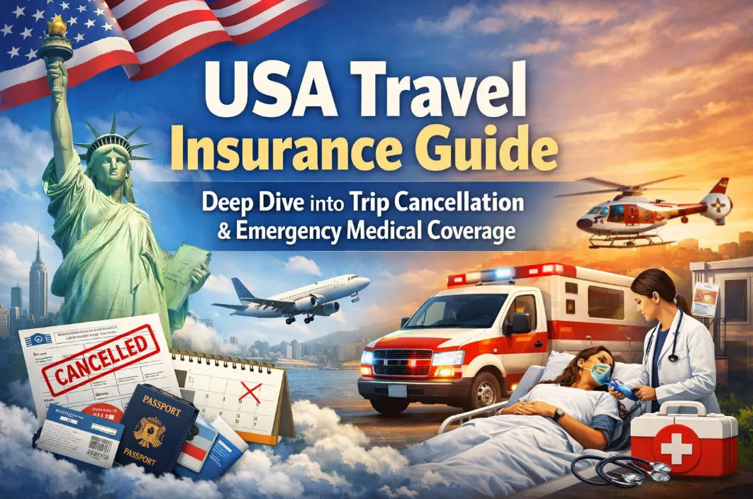 USA Travel Insurance Guide 2026: Deep Dive into Trip Cancellation & Emergency Medical Coverage
