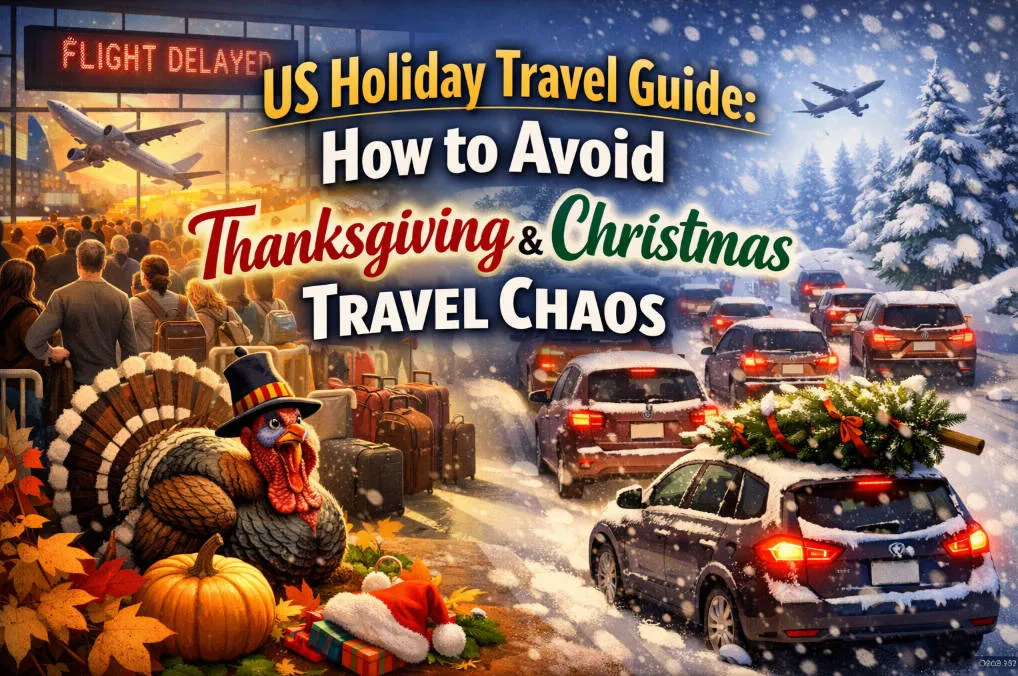 Ultimate 2026 US Holiday Travel Guide: How to Avoid Thanksgiving & Christmas Travel Chaos