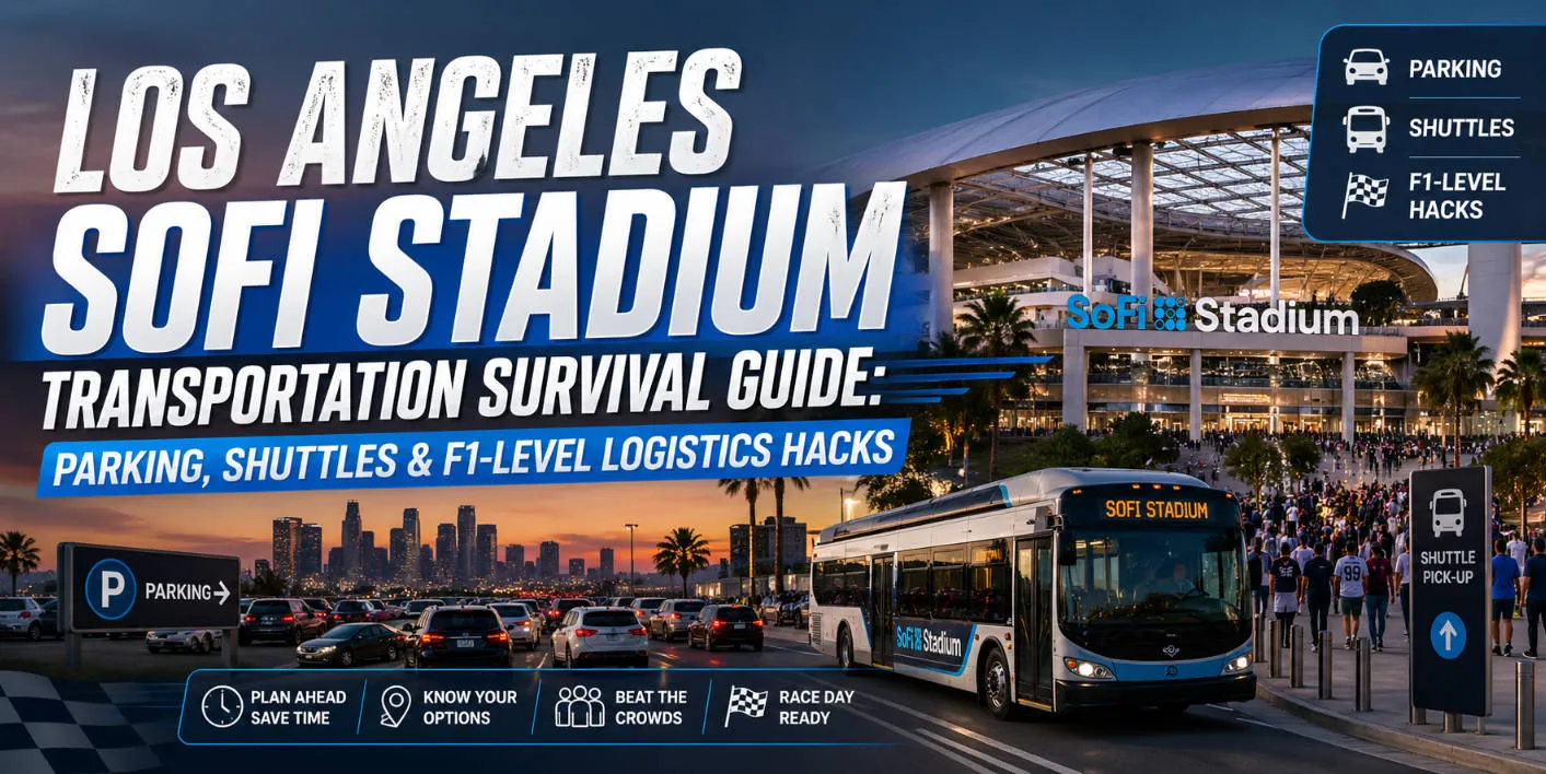 2026 Los Angeles SoFi Stadium Transportation Survival Guide: Parking, Shuttles & F1-Level Logistics Hacks