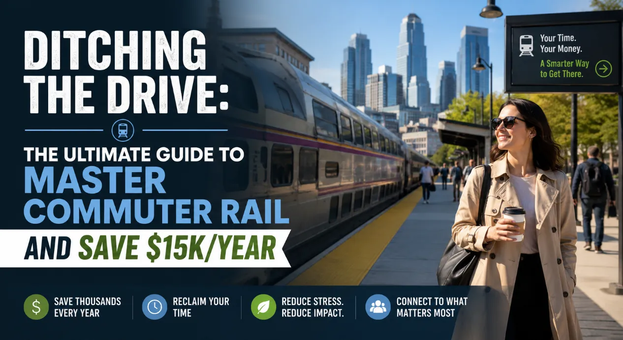 Commuter Rail vs. Driving: Save $15k/Year in 2026