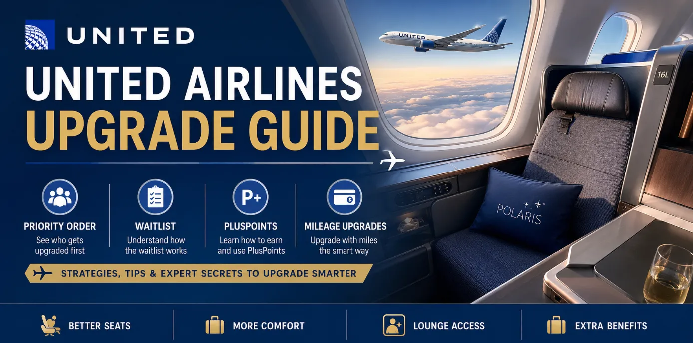 United Airlines Upgrade Guide (2026): Polaris & PlusPoints
