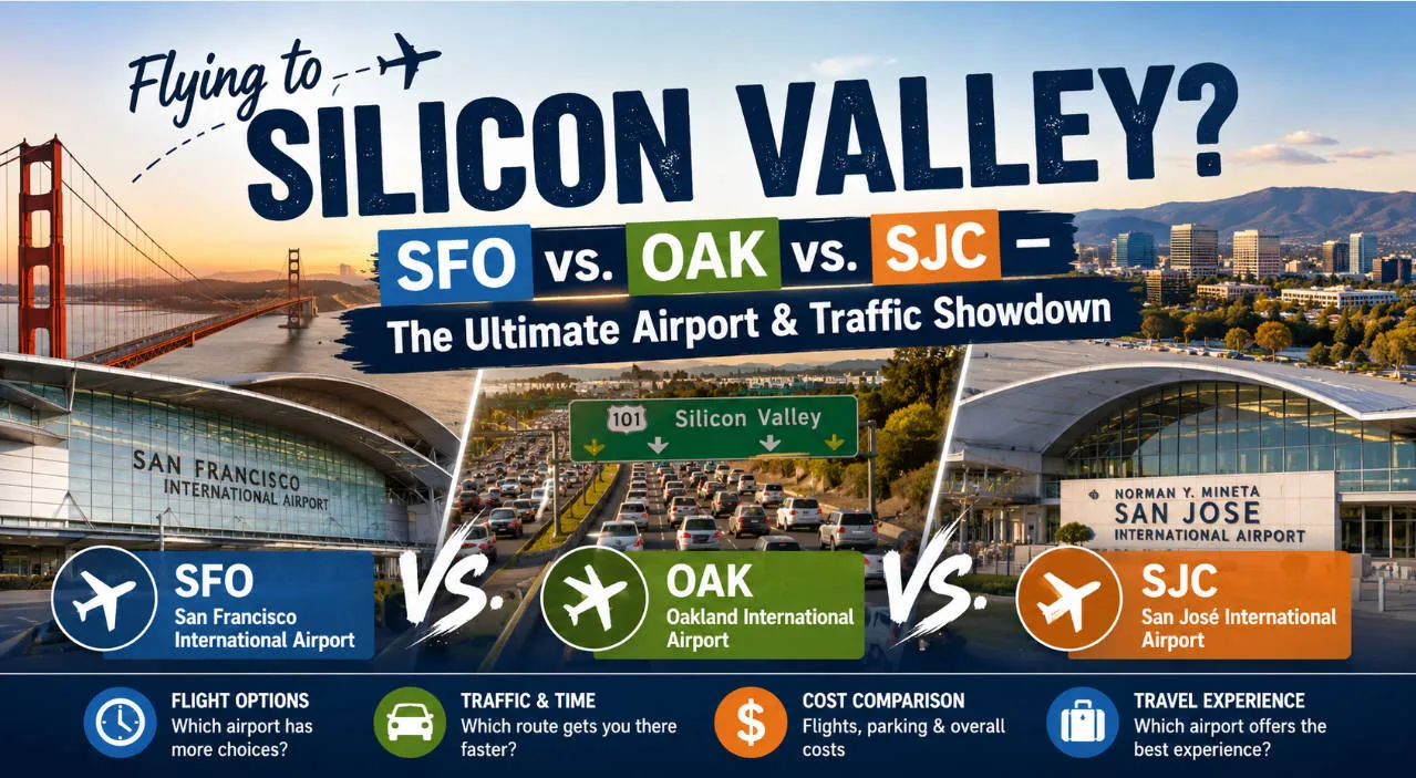 SFO vs SJC vs OAK: Best Airport for Silicon Valley (2026)