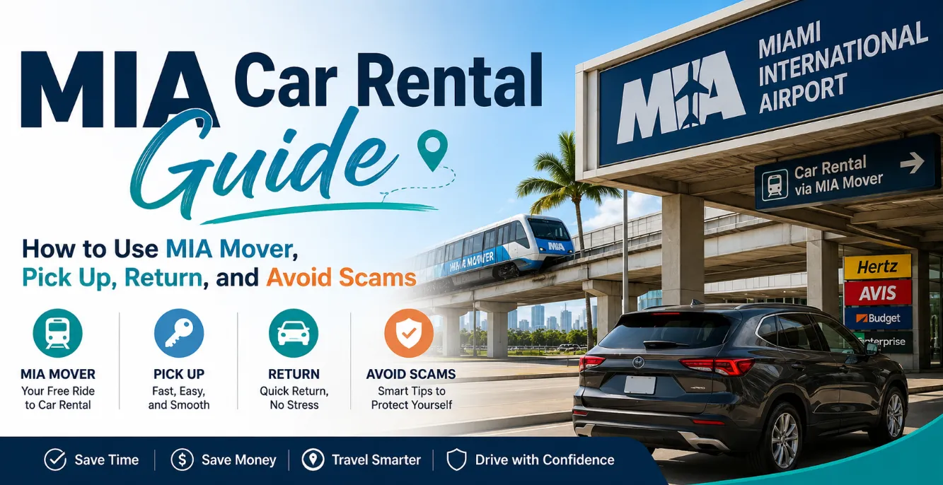 Miami Airport (MIA) Car Rental Guide 2026: MIA Mover, Returns & Tolls
