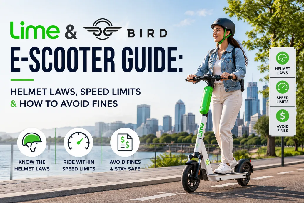 US E-Scooter Guide 2026: Lime & Bird Rules, Laws & Prices for Tourists