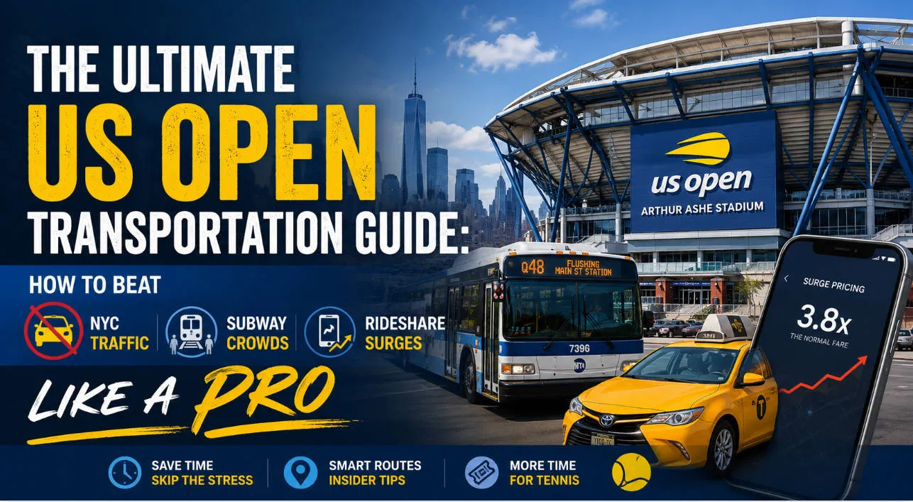 2026 US Open Transportation Guide: Subway, LIRR, Rideshare & Bag Policy