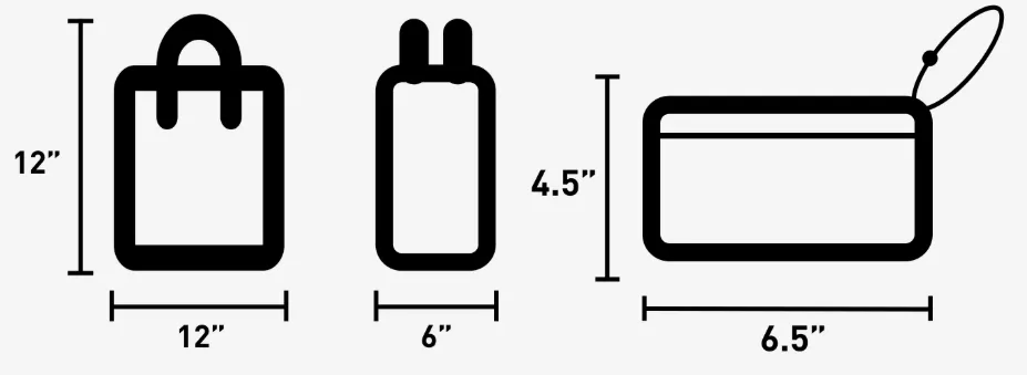 Official clear bag policy size requirements for Mercedes-Benz Stadium